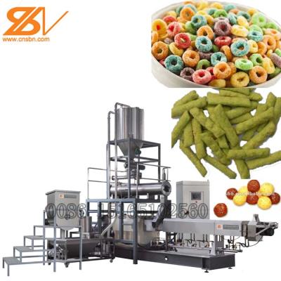 China Automatic Puffed Corn Snacks Make Machine Automatic Popcorn Snacks Make Machine for sale