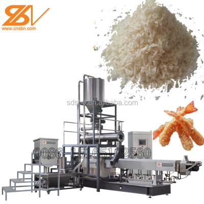 China Factory CE certificate AutomaticJapaness Panko bread crumb extruder machine production line for chicken wings China for sale