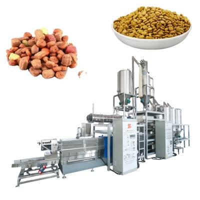 China Biggest dog promotion for hot sale multifunctional automatic dog food processing extruded line manufacturing equipment for sale for sale