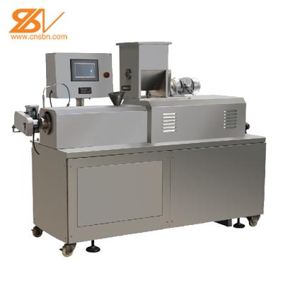 China Small Capacity Laboratory Dog Pet Food Production and Testing Twin Screw Plodder Cat Food Making Machine for sale