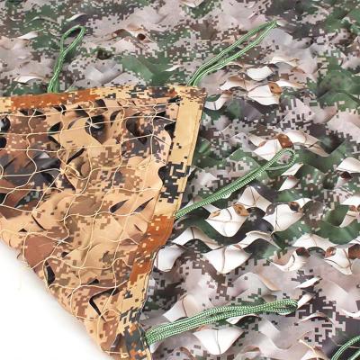 China 100% Polyester Customized Camo Netting Camouflage Net Nylon Polyester Oxford Fabric Waterproof Material Anti-UV Anti-radar Multiple Function for sale