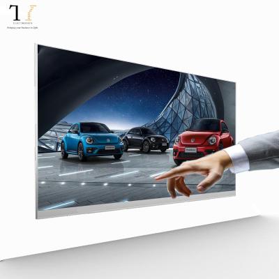 China Indoor high refresh Android 8.0 indoor advertising full hd P1.25 108 inch LED TV display screen for sale