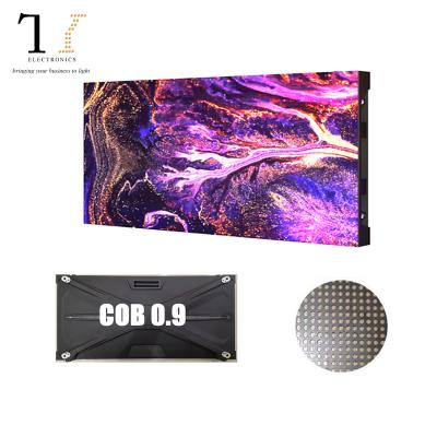 China Small Pixel Pitch Indoor LED Screen P0.9 COB Indoor LED Display For Advertising HD Video LED Display Screen for sale