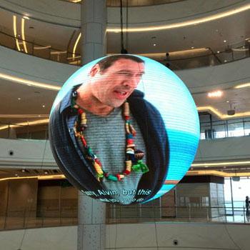 China HD Indoor Indoor Ball Led Display P2 P3 P4 Indoor Spherical LED Display Indoor Full Color LED Ball Screens for sale