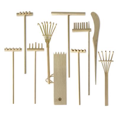 China Handmade 10 PCS Mini Zen Garden Accessories Zen Garden Tabletop Mini Rake Kit from Japan 7 for sale