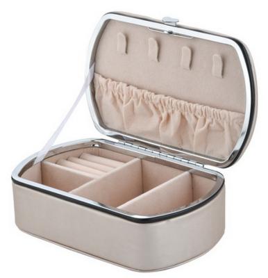 China Large capacity Korean direct household factory PU version Korean leather jewelry box for sale