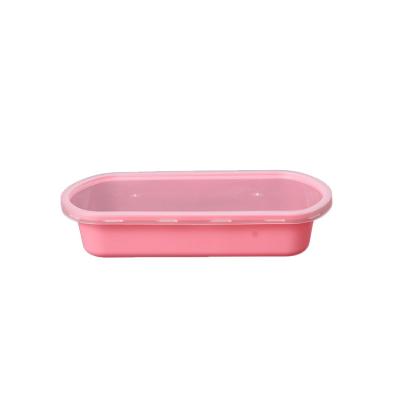 China Leak-proof Eco-friendly Plastic Disposable Food/Snack Bowl Rectangular Microwave Bento Containers Lunch Box Container For for sale