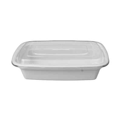 China Sustainable 20~62oz/600~2000ml Fast Food Container With Airtight Lid Reusable Take Away Plastic Lunch Box Recyclable Plastics Bpa Free for sale