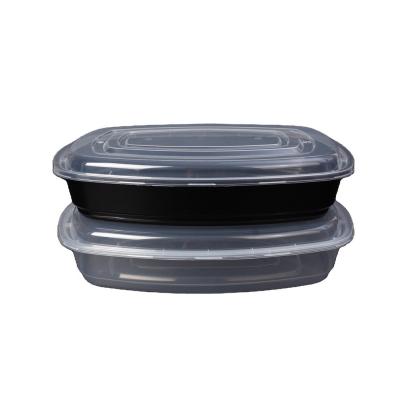 China Reusable Plastic Disposable Bowls Tableware Food Storage Containers Airtight Biodegradable Lunch Box for sale