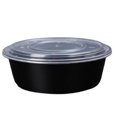 China Large Capacity / Airtight Recyclable Plastic Food Storage Take Away Food Packaging Plastic Lunch Box Food Container for sale