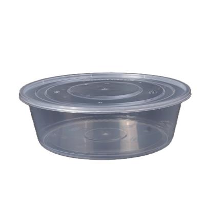 China Large Capacity / Disposable Recyclable Plastic Plastic Food Container Take Away Airtight Lunch Packing Boxes Food Storage Container for sale