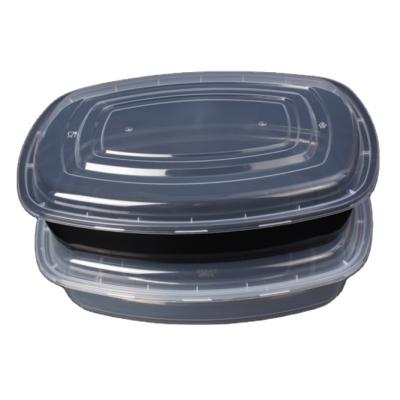 China Reusable Lunch Boxes Wholesale Food Container 4 Compartment High Quality Grocery Plastic Disposable Food Container for sale