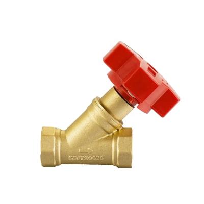 China Modern threaded end connections, straight calibrated balance valve for sale