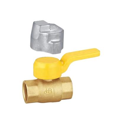 China Industrial And Household Safety Locking Gas Valve 1/2