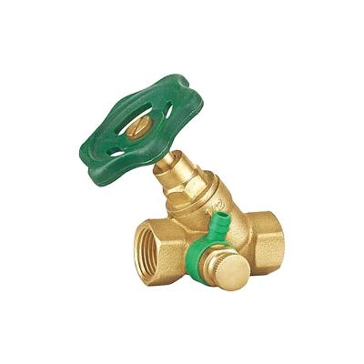 China General Standard Brass Stop Valve With Forged Body for sale