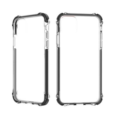 China Unique 3 in 1 Ultra Shockproof TPU PC Case Band Hybrid Bumper and Air Cushion Case Cover for iPhone 11 Pro Max for sale