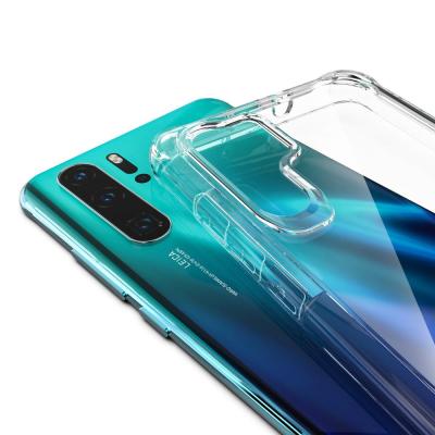 China Wholesale Unique PC/Hybrid TPU Hybrid Cell Phone Crystal Clear Back Cover Case For Huawei P30 P30Pro Case for sale