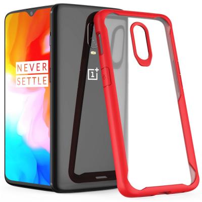 China Shockproof Anti Scratch Clear PC Phone Case For Oneplus 5 5T 6 6T 7 7Pro Back Cover for sale