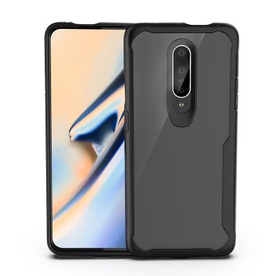 China Simple and Elegent Soft Rubber TPU Clear Back Cover Case For Oneplus 7 7 Pro Accessories Transparent Shockproof Mobile Case for sale