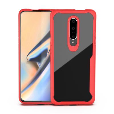 China Clear Transparent Shockproof Increased Edge Protection TPU Phone Cover For OnePlus 5 Pro 6 7 High Quality Durable Phone Cases for sale