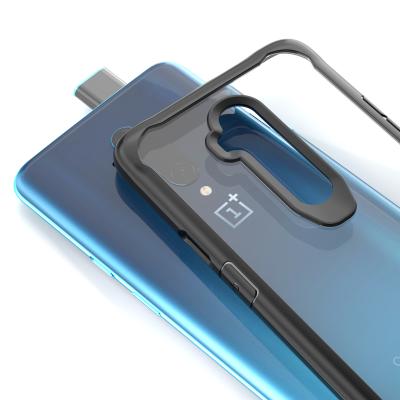 China Simple And Stylish Shockproof Anti Scratch PC Clear Phone Case For Oneplus 7T Pro Back Cover for sale