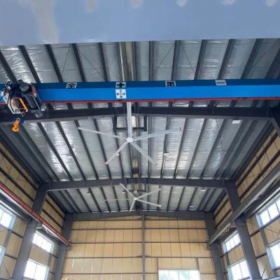 China Farmhouse 17ft pmssm brushless hvls industrial ceiling fan for sale