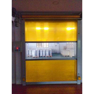 China Automatic Guangzhou QX high quality automatic fast roll op high speed interior door for sale