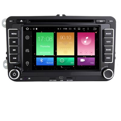 China SDK Two Din Car Multimedia Player Android 10 Auto Radio For VW Skoda/Seat/Volkswagen/Passat b7/POLO/GOLF 5 6 DVD GPS 8 Core Wifi for sale