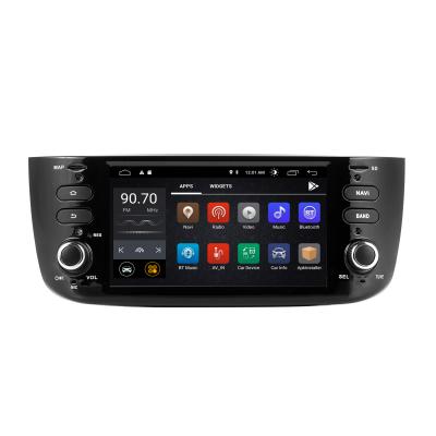 China 1Din Android 10 GPS Car DVD Multimedia Player For Fiat/Linea/Punto evo GPS navigation stereo car radio audio BT SD 2012-2015 for sale