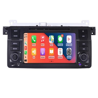 China Factory Price GPS 2 Din Android 10 Car DVD GPS Navi For BMW E46 M3 Wifi 3G BT Radio RDS USB SD Steering Wheel Control Map for sale