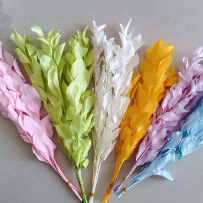 China Real Natural Preserved Flower Lily Leaf Preserved Flowers Rui Ka Li Wholesale Natural Flowers For Home Wedding Decoration for sale