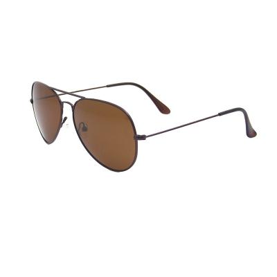 China Sunglasses For Men 2021 Brand Gradient Gradient Sun Glasses Female Vintage Alloy Aviation Pilot Sunglasses Fashion Metal Oval Shading Brown Black for sale