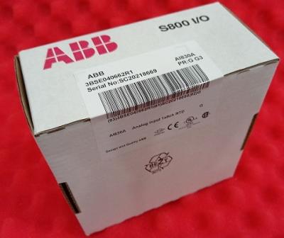 China ABB AI830A 8CH RTD 3BSE040662R1 ANALOG INPUT RTD 8 CH ABB 800XA CONTROLLER for sale