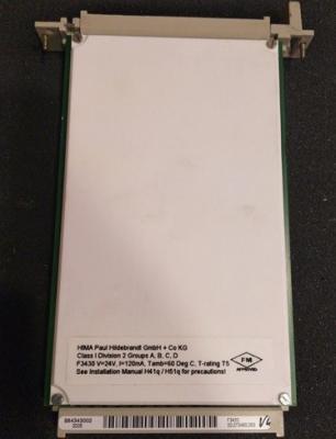 中国 HIMATRIX HIMA Plc F3430 Himaの安全リレー モジュールの安全関連Plc 4の折目のリレー モジュール 販売のため