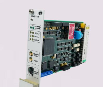 China Emerson EPRO MMS 6350/DP Speed Measurement Card With PROFIBUS DP for sale