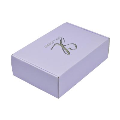 China Magnetic Makeup Gift Recyclable Custom Cake Illustration Earring Packaging Mailing Corrugated Paper Box for sale