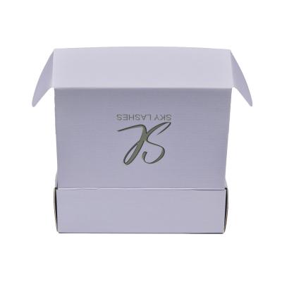 China Recyclable Custom Size Crown Empty Fancy Packaging Mailing Mailer Corrugated Paper Boxes With Logo for sale