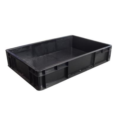 China Stackable Solid Box Cabbage Plastic Container Transport Crates EU4611 for sale