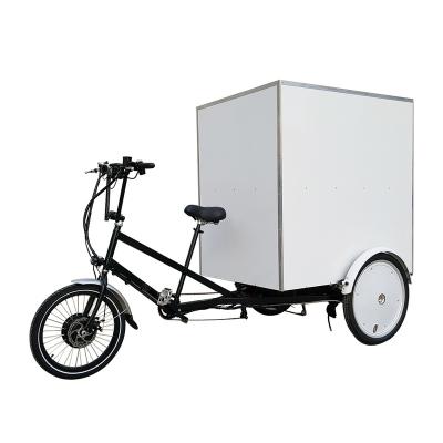 China Carbon Steel Heavy Duty Food And Cargo Delivery Truck Electric Tricycle for sale