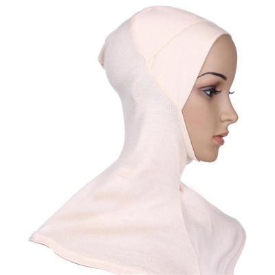 China Stylish Muslim HM204 Cotton Crossed Ninja Underscarf Crossover Under Scarf Hats for sale