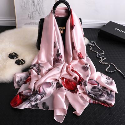 China Hot selling fashion scraf women hijab soft top muslim scarf islamic islamic indian silk scarves satin headscarf for sale