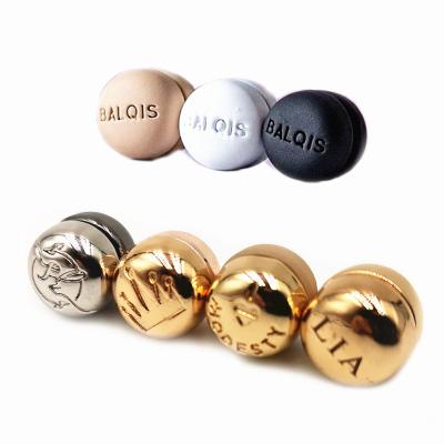 China Hot Selling Strong Magnets OEM ODM Magnet Button Around Muslim Hijab Scarf Brooches Magnetic Pins for sale