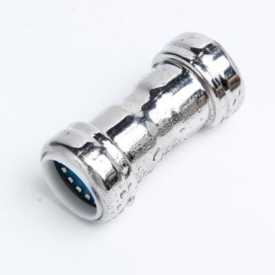 China Water Pipe Push Lock Fitting Sanitary Fittings New Innovations Non Rust 316 Steel Tee Home Water Pipe Fittings for sale