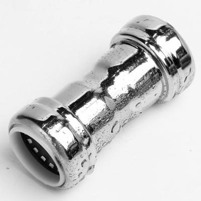 China Stainless Steel Push Fit Water Pipes and Water Pipe Fittings Acero Pipe and Quick Coupling Stainless Pipe Fittings for sale