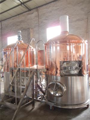 China Microbrewing equipment with mash tun heated by steam with capacity 1000L/batch for sale