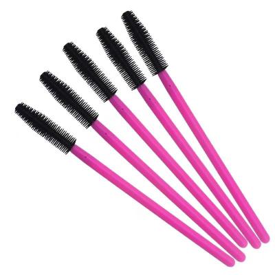 China Lady Beauty Silicone Mascara Magic Wands Lash Brush High Quality Colorful Women Makeup Tools Lash Extensions Kits for sale