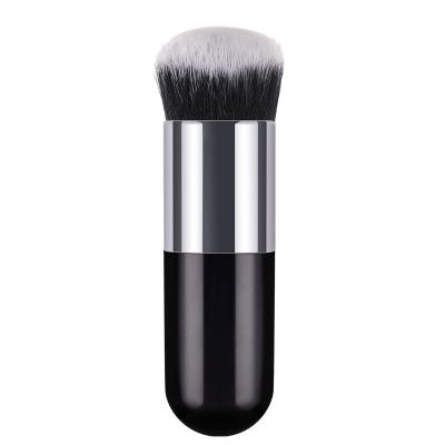 China Durable Wholesale Makeup Brush Cosmetic Tools Single Base Brush Super Soft Hair Loose Powder Brush for sale