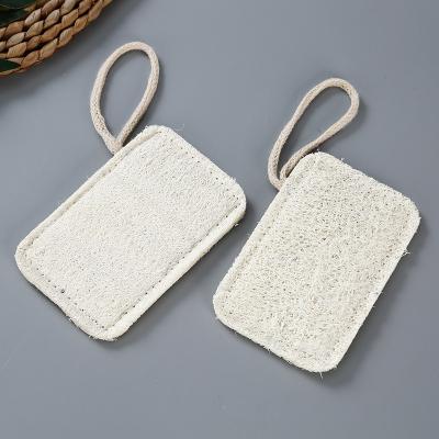 China EXFOLIATE factory price wholesale kitchen bombs sponge pad cleaning loofah compressed 100% natural wash pad for sale