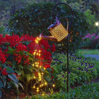 China Hot Selling Garden Outdoor Solar Garden Light Led Waterproof Kettle Lamp For Decorate Garden for sale