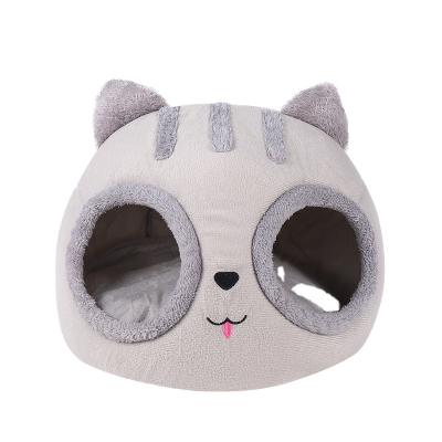 China Hot Sales Comfortable Luxury Style Cotton Pet Bed Sofa Cat Bed Viable For All Season for sale